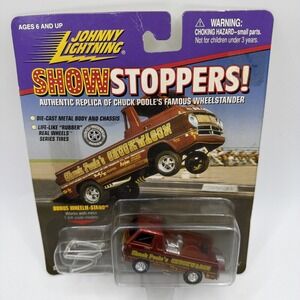 Johnny Lightning Show Stoppers Chuck Pooles Chuckwagon Dodge Copper Diecast 1/64